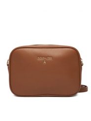 Patrizia Pepe Torebka CB8985/L001-B111 Brązowy. Brązowe listonoszki damskie Patrizia Pepe, bez wzorów, ze skóry, bez dodatków. Za 689.99 zł.