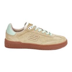 Zamszowe Buty Sportowe Sneakersy Damskie D.Franklin DFSH387005 Limonkowe zielone. Zielone buty sportowe na co dzień damskie bez wzorów, z gumy. Za 418.45 zł.