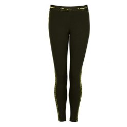 Legginsy fitness damskie. Zielone legginsy damskie CHAMPION, s, bez wzorów, z bawełny. Za 103.00 zł.