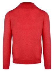 Malo Optimum Sweter "Lupetto" w kolorze czerwonym rozmiar: L. Czerwone swetry męskie Malo Optimum, l, bez wzorów, z kaszmiru, bez kołnierzyka. Za 260.99 zł.