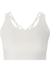 Biustonosz dla kobiet Athlecia Gaby V2. Czarne biustonosze sportowe damskie Athlecia, bez wzorów, z elastanu. Za 188.00 zł.