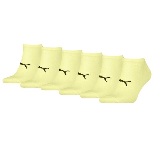 Skarpety Puma Sport Sneaker Light, 6 pary ?ó?ty. Żółte skarpetki damskie Puma, bez wzorów, z elastanu. W wyprzedaży za 188.79 zł.