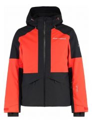 Fischer Kurtka narciarska "Explorer" w kolorze pomarańczowo-czarnym rozmiar: 3XL. Czarne kurtki narciarskie i snowboardowe damskie FISCHER, xl, bez wzorów, bez kaptura, narciarskie. Za 709.99 zł.