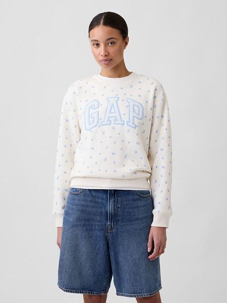 GAP Bluza w kolorze kremowym rozmiar: XXL. Brązowe bluzy z nadrukiem damskie GAP, xxl. Za 164.95 zł.