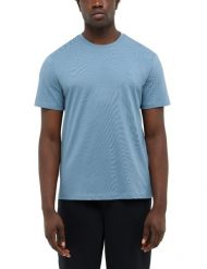 Męski T-Shirt Mustang Style Austin Bluestone 1016870 5180. T-shirty męskie Mustang, l, bez wzorów, bez kołnierzyka. Za 79.99 zł.