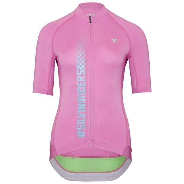 Koszulka rowerowa (z krótkim rękawem) damska SILVINI Women Jersey MAZZANA. Czerwone bluzki sportowe damskie Silvini, s, z jersey, bez kołnierzyka, bez ramiączek. Za 354.00 zł.