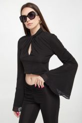 Bluzka damska TWINSET. Bluzki damskie Twinset Milano, xs, bez wzorów, bez kołnierzyka, bez ramiączek. W wyprzedaży za 439.37 zł.