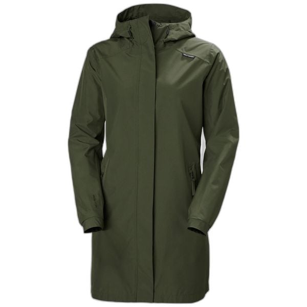 Damska kurtka wodoodporna Helly Hansen valkyrie. Zielone kurtki damskie Helly Hansen, bez kaptura. W wyprzedaży za 578.90 zł.
