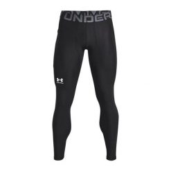 Legginsy fitness męskie Under Armour Ua Hg Armour 001. Czarne bielizna termoaktywna męska Under Armour, l, bez wzorów. Za 189.00 zł.