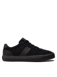 Polo Ralph Lauren Tenisówki Hanford A85 Y2139 C0225 W020K 816176919C43 Czarny. Czarne trampki i tenisówki męskie Polo Ralph Lauren, bez wzorów, z materiału, bez zapięcia. Za 259.99 zł.