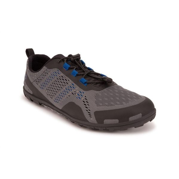 Buty berefoot męskie Xero Shes Aqua X Sport. Szare buty trekkingowe męskie XERO SHOES, bez zapięcia, trekkingowe. Za 279.99 zł.