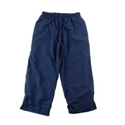 Spodnie dresowe męskie Reebok z nylonu zapinane na zamek. Niebieskie spodnie sportowe męskie Reebok, z dresówki. Za 106.46 zł.