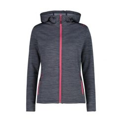 Bluza damska turystyczna CMP 30E9676. Niebieskie bluzy bez kaptura damskie CMP, l. W wyprzedaży za 293.99 zł.