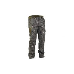 Spodnie myśliwskie IMPER Warm 500 camo. Brązowe spodnie materiałowe męskie SOLOGNAC, z materiału. Za 149.99 zł.