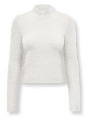ONLY Sweter w kolorze białym rozmiar: S. Białe golfy damskie Only, s, bez wzorów, bez ramiączek. Za 61.60 zł.