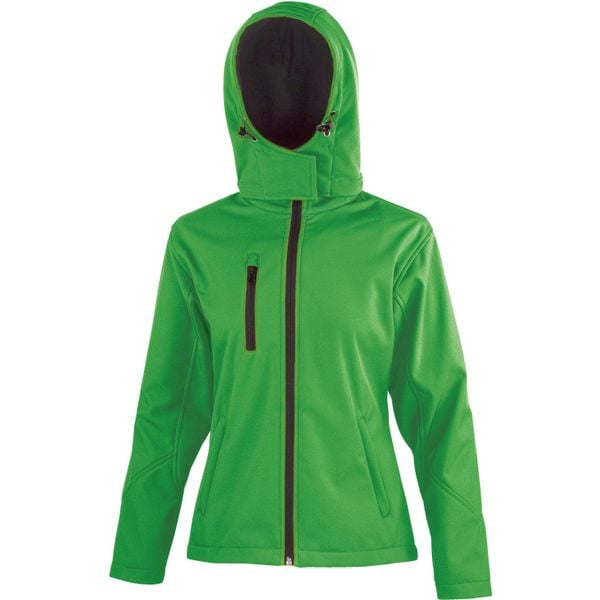 Kurtka Result Softshell Capuche Femme Tx Performance. Czarne kurtki damskie RESULT, bez wzorów, z softshellu, bez kaptura. Za 211.00 zł.
