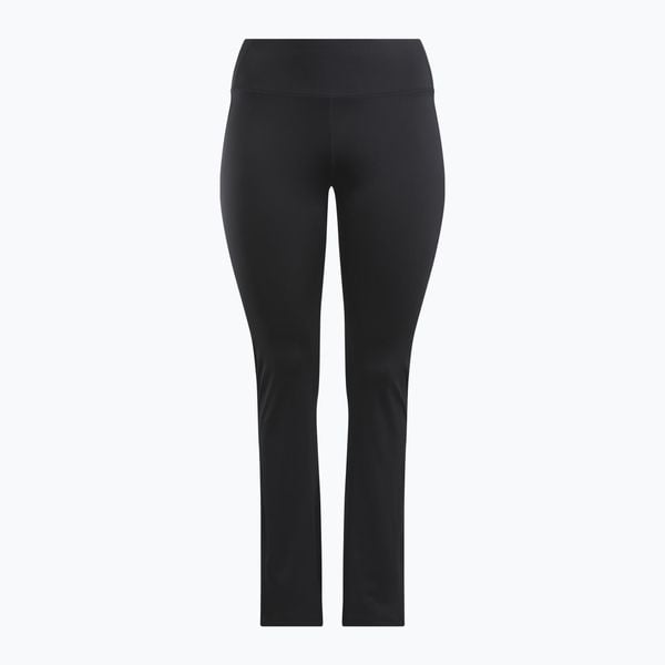 Spodnie treningowe damskie Reebok ID Train Hr Bootcut In. Czarne spodnie sportowe damskie REEBOK FITNESS, xl, z materiału, na fitness i siłownię. Za 169.99 zł.