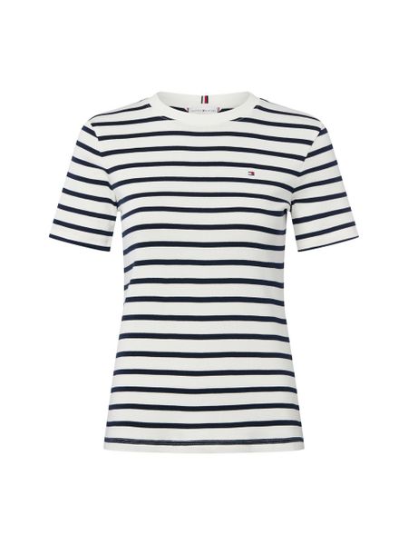 Tommy Hilfiger Koszulka Kobiety Bawełna biały, L. Białe t-shirty damskie Tommy Hilfiger, l, bez wzorów, z bawełny, bez kołnierzyka. Za 169.95 zł.