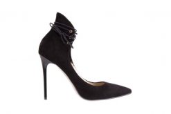 Szpilki Bayla-097 Z6940-447 Czarny, Skóra naturalna - 41. Czarne szpilki Bayla, bez wzorów, z materiału, bez obcasa. W wyprzedaży za 89.10 zł.