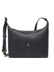Beverly Hills Polo Club Torebka CEO-BHPC-C-008-08 Granatowy. Niebieskie listonoszki damskie Beverly Hills Polo Club, bez wzorów, z materiału, bez dodatków. Za 199.99 zł.