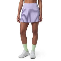 Damskie spódnico-spodenki do gry w padla Padel Siroko Lagrima-W Lavender. Niebieskie spodenki sportowe damskie SIROKO, xs, z materiału, tenisowe. Za 217.00 zł.