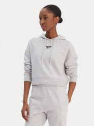 Reebok Bluza Brice RK25495CCW Szary Regular Fit. Szare bluzy bez kaptura damskie Reebok, xs, z syntetyku. Za 199.99 zł.