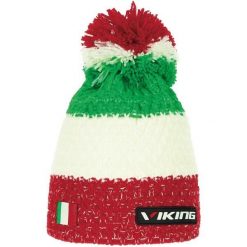 Czapka narciarska dla dorosłych Viking Cornet, z pomponem. Białe czapki zimowe damskie VIKING. Za 58.99 zł.