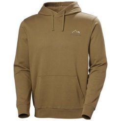 Bluza z kapturem Helly Hansen Massif Graphic. Brązowe bluzy z kapturem męskie Helly Hansen, m. W wyprzedaży za 309.75 zł.