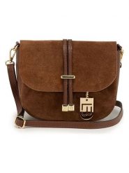 Lucca Baldi Skórzana torebka "Varallo" w kolorze brązowym - 21 x 18 x 8 cm rozmiar: onesize. Brązowe torebki klasyczne damskie Lucca Baldi, bez wzorów, z materiału, bez dodatków. Za 195.99 zł.