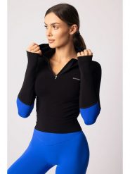 Spaio Bluza sportowa "Adapt" w kolorze czarnym rozmiar: L. Czarne bluzy sportowe damskie Spaio, l, z materiału. Za 136.78 zł.