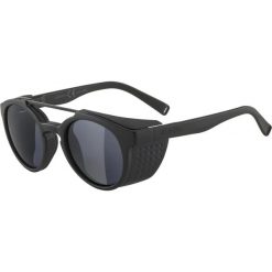 Okulary przeciwsłoneczne Alpina Glace. Czarne okulary przeciwsłoneczne męskie Alpina, z materiału, okrągłe. Za 245.50 zł.