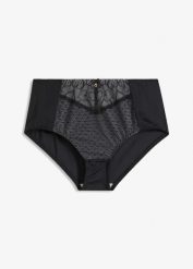 Figi modelujące. Czarne bielizna wyszczuplająca bonprix. Za 47.99 zł.