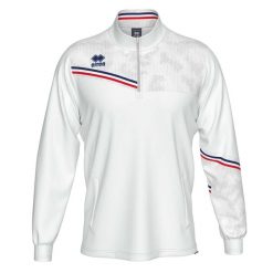 Bluza Errea Elias Giubbino Ad Dorośli. Białe bluzy bez kaptura męskie ERREA, s, z poliesteru. Za 245.35 zł.