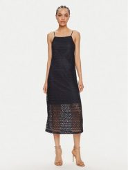 Vero Moda Sukienka letnia Maya 10304461 Granatowy Regular Fit. Niebieskie sukienki damskie Vero Moda, na lato, m, bez wzorów, z syntetyku, bez kołnierzyka, bez ramiączek. Za 129.99 zł.