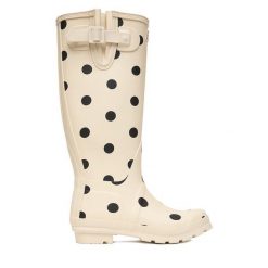 Kalosze Hunter. Białe kalosze damskie Hunter, bez wzorów. Za 349.99 zł.