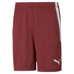 Krótka Puma Team Liga. Białe szorty męskie Puma, bez wzorów, sportowe. Za 72.00 zł.