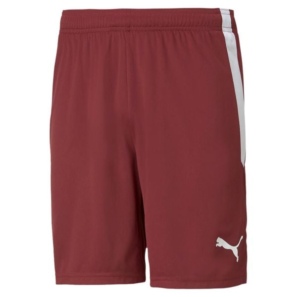 Krótka Puma Team Liga. Białe szorty męskie Puma, bez wzorów, sportowe. Za 72.00 zł.