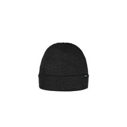 Czapka Barts Merino. Czarne czapki męskie Barts, bez wzorów, z materiału. Za 164.00 zł.