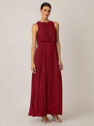 APART Sukienka w kolorze bordowym rozmiar: 36. Czerwone sukienki damskie Apart, bez wzorów, bez kołnierzyka, bez ramiączek, maxi. Za 184.02 zł.