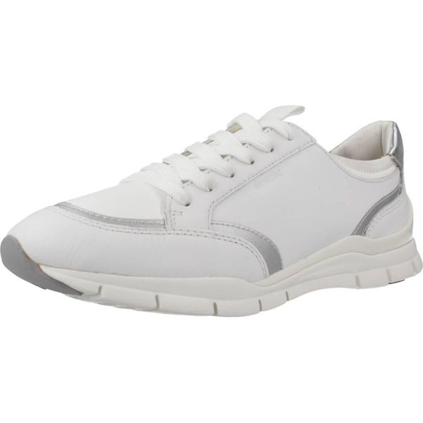 Buty GEOX D SUKIE Biały. Białe kapcie damskie Geox. Za 239.99 zł.