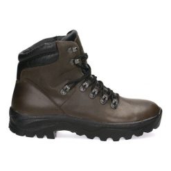 Buty trekkingowe skórzane taktyczne-myśliwskie Knieja Pollonus brązowy 6-0127-002 brązowe brązowe. Brązowe buty trekkingowe męskie ze skóry, bez zapięcia, trekkingowe. Za 785.40 zł.