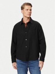 HUGO Koszula Erato 50561706 Czarny Regular Fit. Czarne koszule męskie Hugo, m, bez wzorów, z bawełny, bez kołnierzyka, bez ramiączek. Za 599.99 zł.