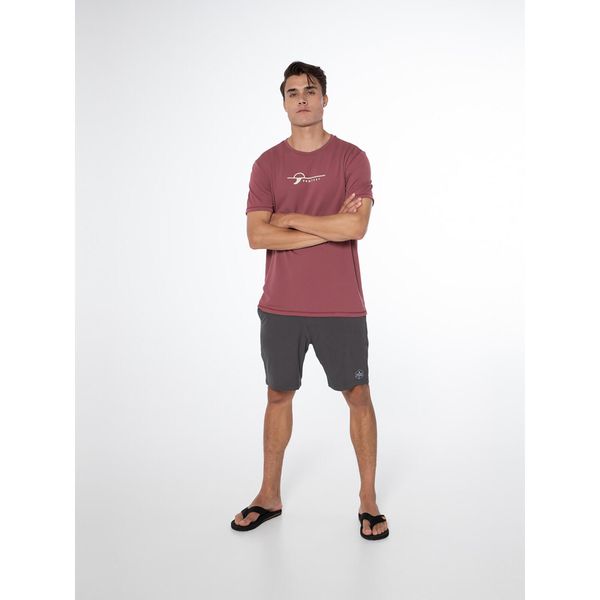 Koszulka męska Protest PRTLEGUNDI surf t-shirt. Brązowe t-shirty męskie Protest, m, bez wzorów, bez kołnierzyka. Za 179.99 zł.