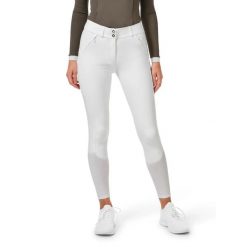Damskie spodnie jeździeckie do kolan Equestrian Stockholm Jump Elite. Białe spodnie materiałowe damskie EQUESTRIAN STOCKHOLM, bez wzorów, eleganckie. Za 767.60 zł.