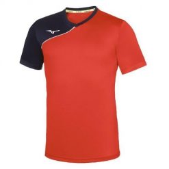 Koszulka Mizuno Team trad shukyu. Czarne t-shirty sportowe męskie Mizuno, l, bez ramiączek, do piłki nożnej. Za 114.50 zł.