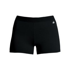 Szorty Pro Compression Fitness Adults Ladies. Czarne spodenki sportowe damskie BADGER SPORT, bez wzorów, sportowe. Za 129.95 zł.