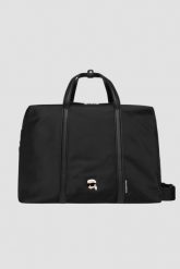 KARL LAGERFELD Damska torba sportowa Ikon Nylon. Czarne torby sportowe damskie Karl Lagerfeld, z nylonu. W wyprzedaży za 665.99 zł.