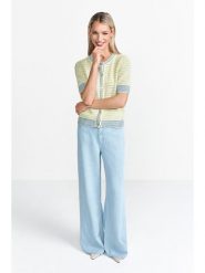 Rich & Royal Kardigan w kolorze żółto-niebieskim rozmiar: XS. Żółte kardigany damskie Rich & Royal, xs, bez wzorów. Za 211.31 zł.