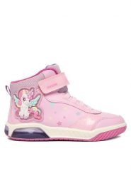 Geox Sneakersy J Inek J56ASA 0BCKC C8206 D Różowy. Czerwone buty sportowe dziewczęce Geox, bez wzorów, ze skóry, bez zapięcia. Za 199.99 zł.