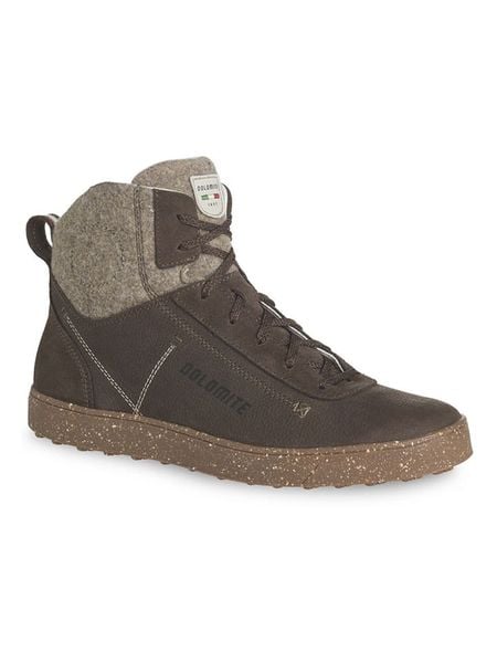 DOLOMITE Skórzane botki zimowe "Sorapis Winter" w kolorze brązowym rozmiar: 47. Brązowe buty zimowe męskie Dolomite, na zimę, z nubiku, bez zapięcia. Za 254.14 zł.